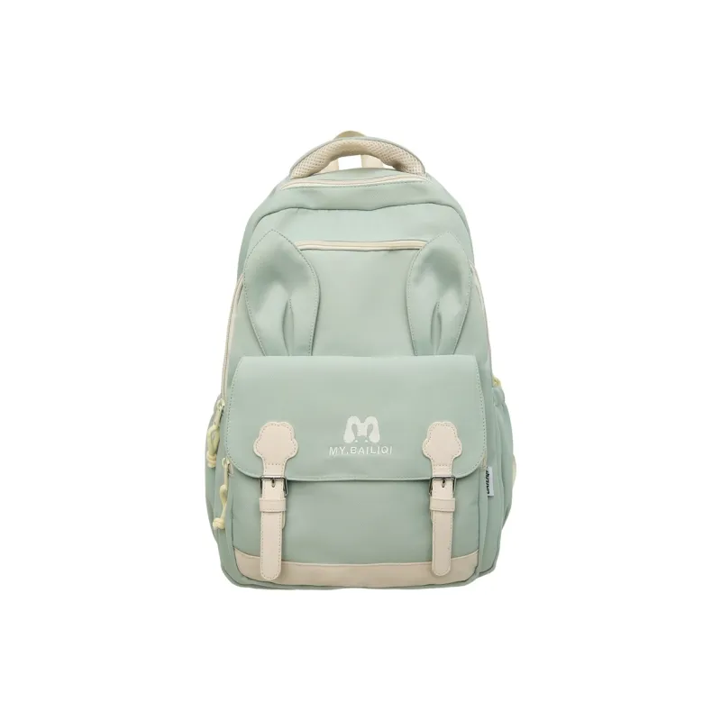 Alcohol Dragon Nylon Backpack Regular Women's Multicolor-5