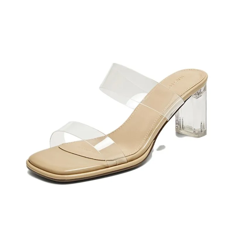 BASTO Cut Out Slide Slippers Women's-5