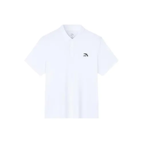 Anta Life Collection Polo Shirt Men's Snowflake White