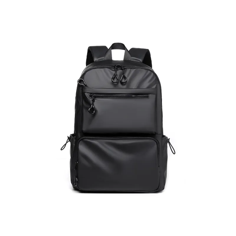 Tong Tong Rabbit Oxford Fabric Backpack Men's Black/Gray/Blue-0
