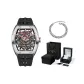 Exclusive Box[Comes with Cuban Bracelet]Black