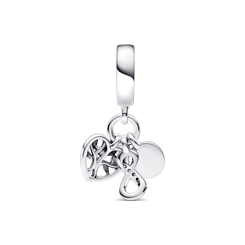 Pandora MOMENTS Pendant Women's Silver-1