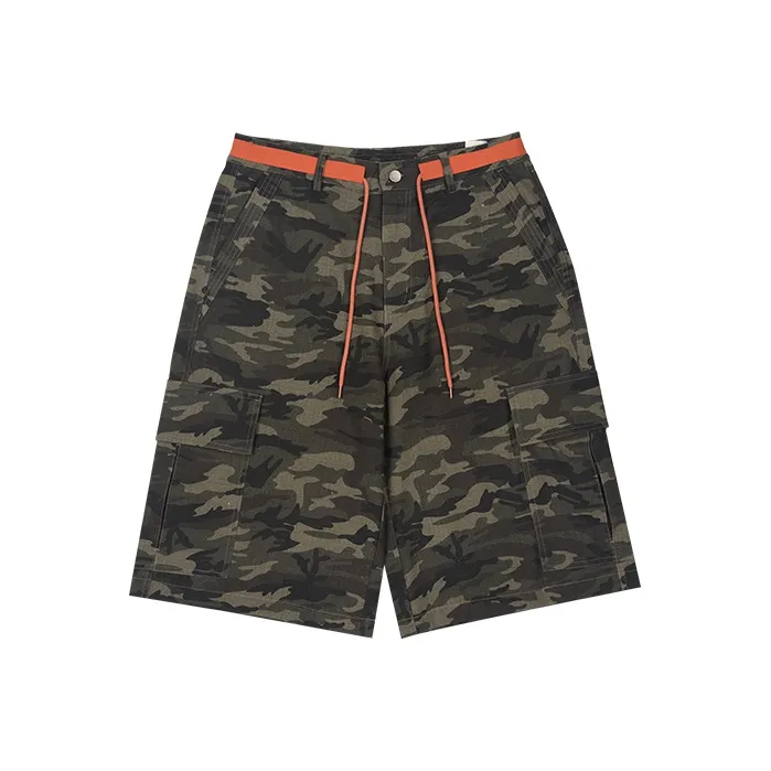 MYSAMESAME Cargo Shorts Unisex Camouflage In Stock-3