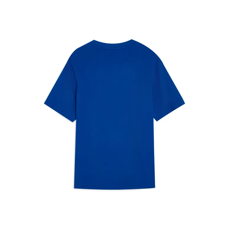 PUMA Ess Logo T Shirt Men's Dark Blue-1