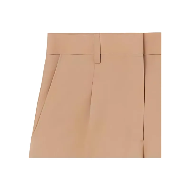 Burberry Casual Shorts Women's Khaki-1