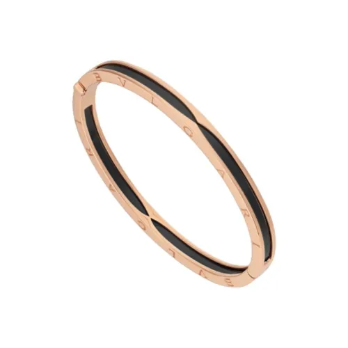 BVLGARI 18K Rose Gold Bangles Unisex Rose Gold