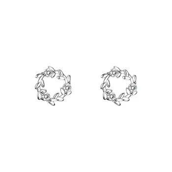 QUIET LOVE Alloy With Zircon Stud Earrings Women's