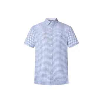 SEPTWOLVES Shirt Men's Gray Blue