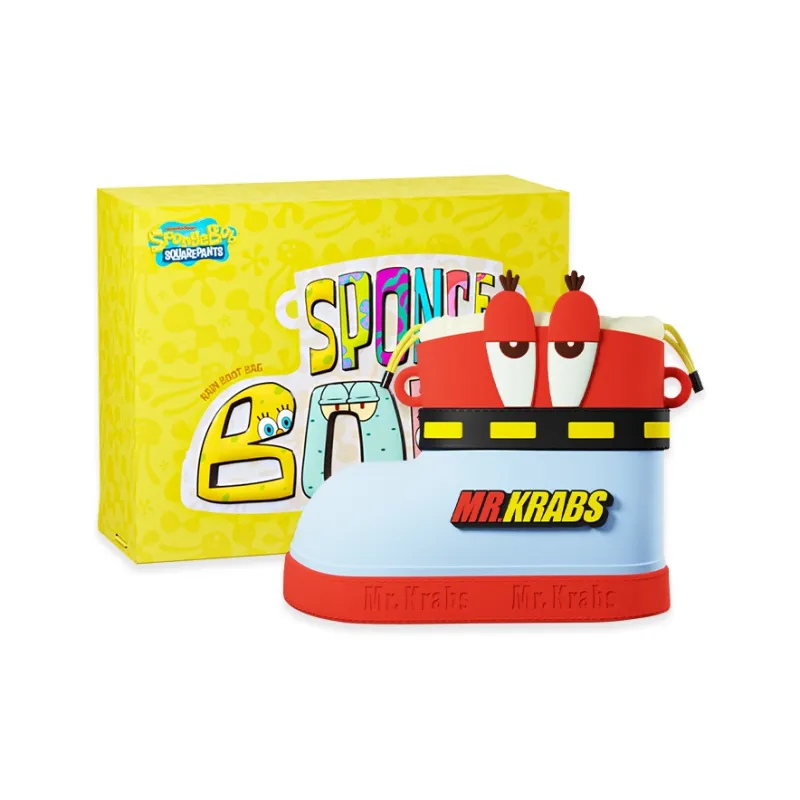 SPONGEBOB SQUAREPANTS Silicone Shoulder Bag Medium Size Unisex Multicolor-16