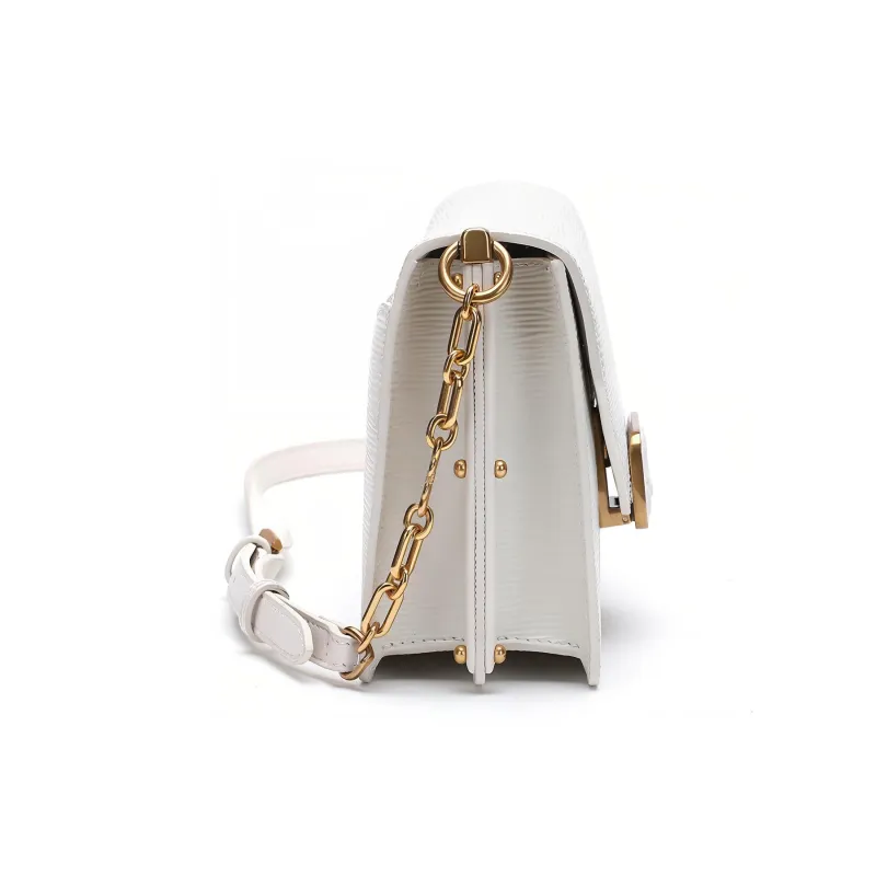 Satchi Top Grain Cow Leather Crossbody Bag Women's Red/White/Yellow/Purple/Black-9