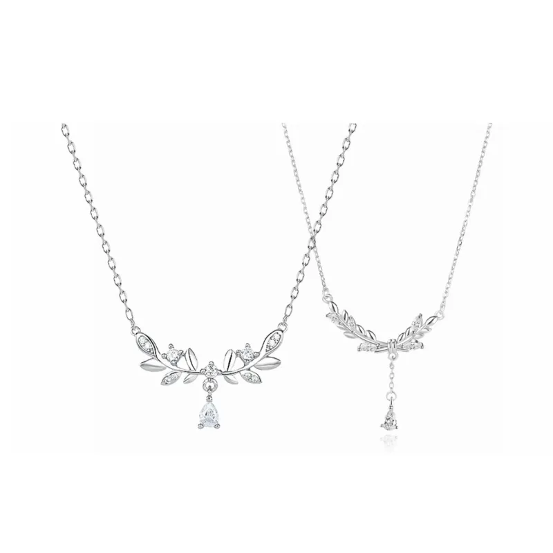 CHINA GOLD 999 Fine Silver Necklaces Women's-6