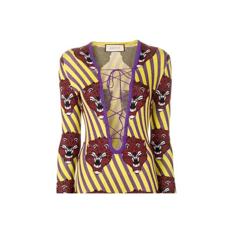 GUCCI Tiger Face Jumpsuit-3
