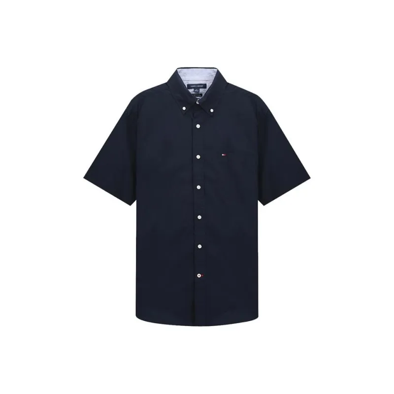 Tommy Hilfiger Shirts Men Dark Blue-0