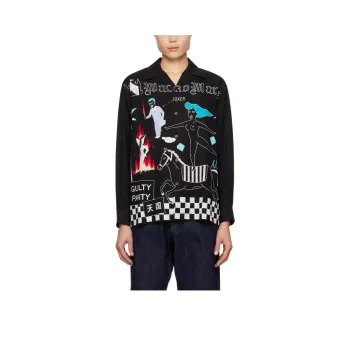 WACKO MARIA Shirts Men Black