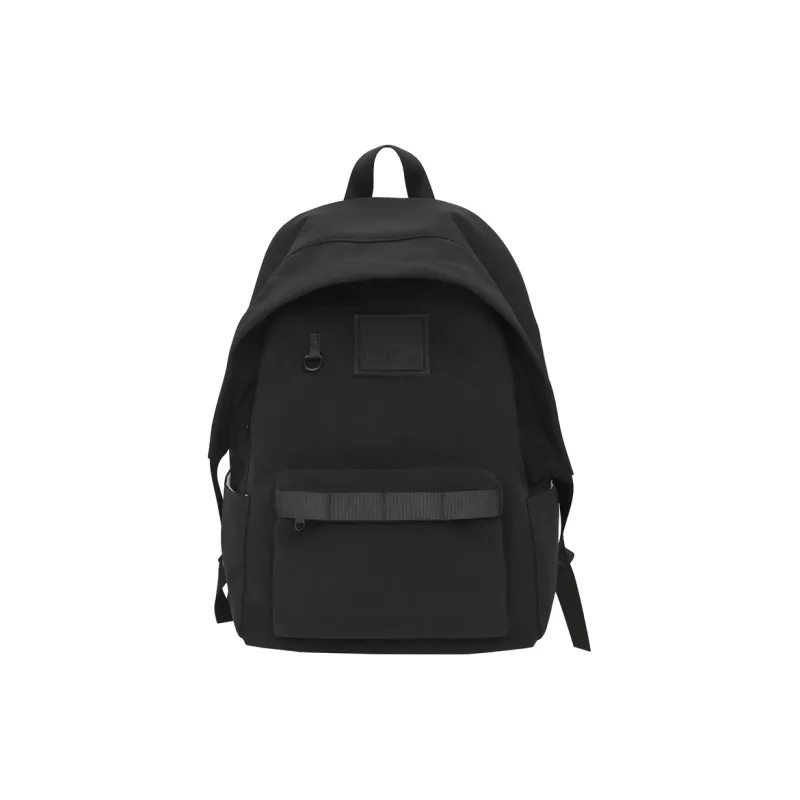 BUBM Nylon Backpack Unisex Purple/Orange/Black/White-12
