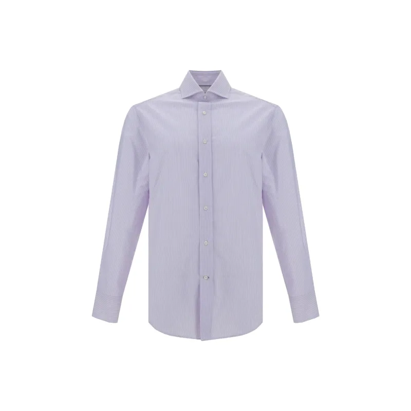 Brunello Cucinelli Long Sleeved Button Up Shirt-0