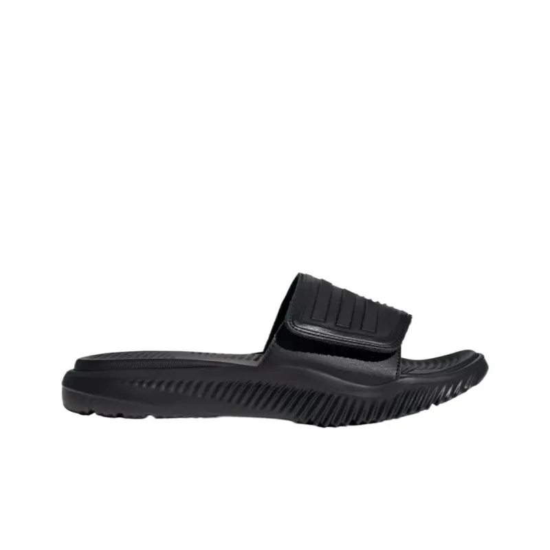 Adidas AlphaResponse Quiet Slip Resistant Slide Slippers Unisex Black-1
