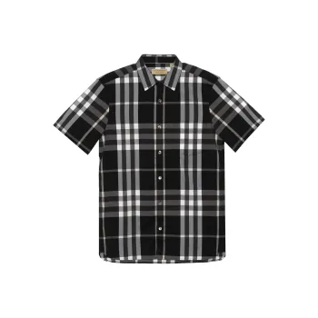 Burberry Shirts Men Black