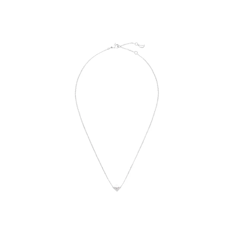 Chaumet Pearl Diamonds In 18K White Gold Necklaces Women's Silver-1