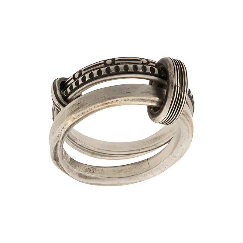 Werkstatt Munchen Trace Connected Ring-0
