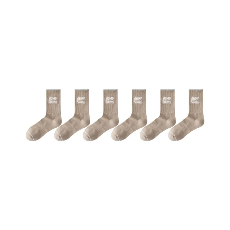 Cotton Gene Mid Calf Socks Men's Combo Set-39