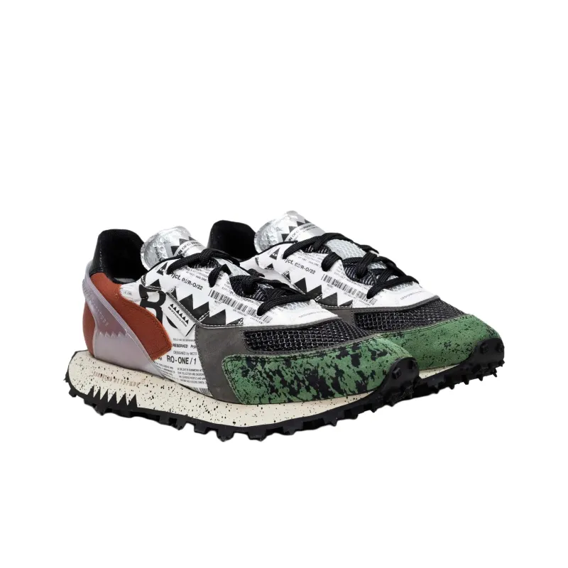 RUN OF Ro1 Low Top Casual Shoes Men's Multicolor-2