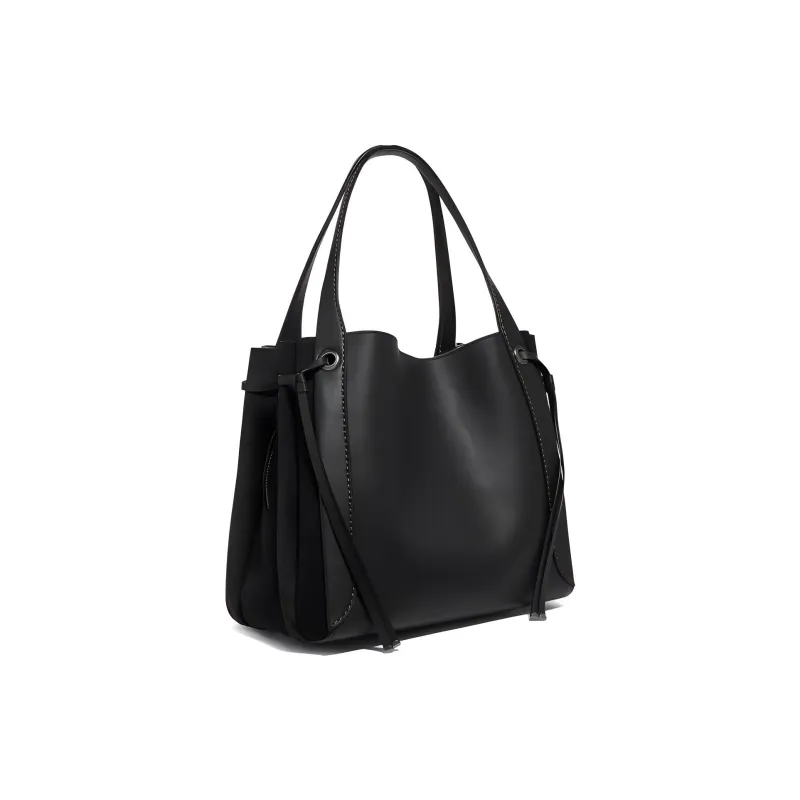 COACH Harmony Glove Tanned Leather With Suede Shoulder Bag, Tote Bag, Shopping Bag, Handbag Women's-1