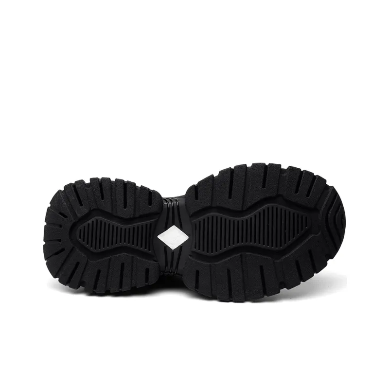 JEEP SPIRIT Low Top Chunky Sneakers Men's Black-5