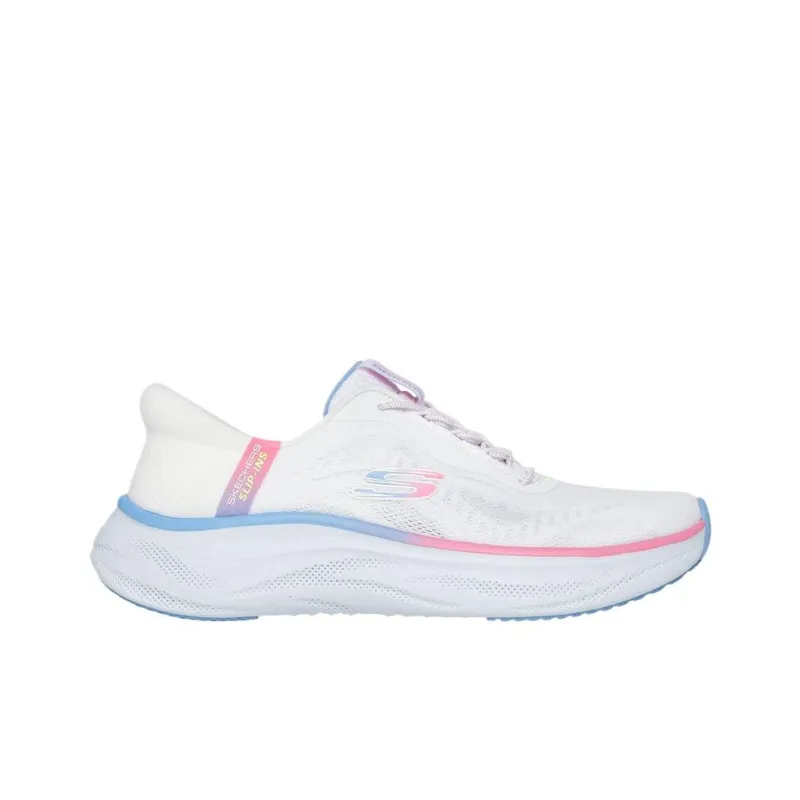 Skechers Skech Cloud Low Top Running Shoes Women's White-1