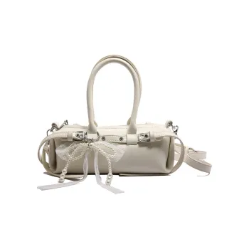 Single Warehouse PU Crossbody Bag, Shoulder Bag Women's Black/White/Blue/Pink