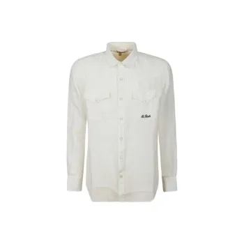 MC2 Saint Barth Greg Logo Embroidered Shirt