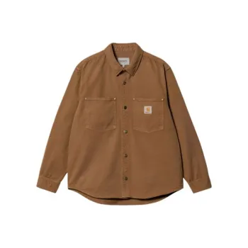 Carhartt WIP Shirts Men Dark Khaki