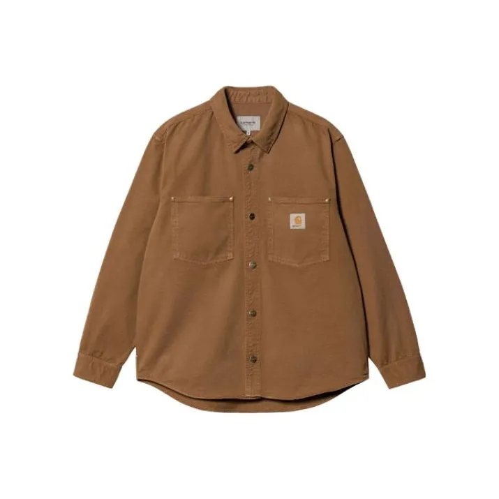 Carhartt WIP Shirts Men Dark Khaki-0