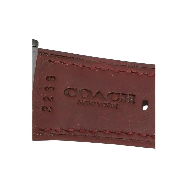 COACH Watch Band All Compatibility Leather Material-3