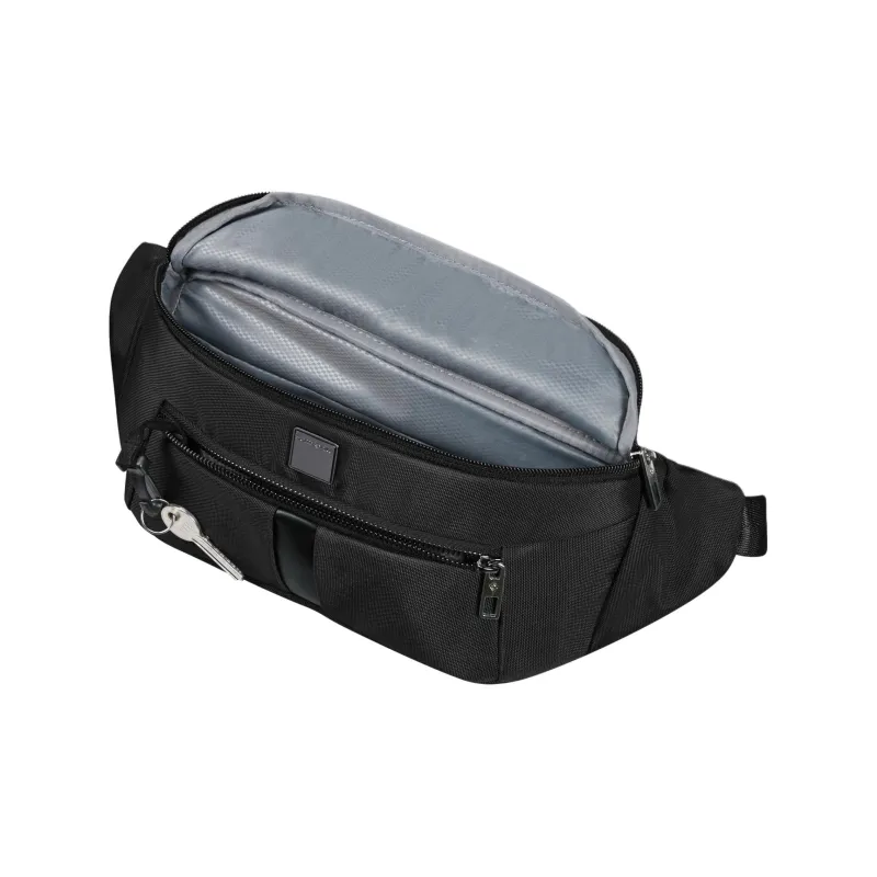 SAMSONITE Polyester Fanny Pack Regular Men's Black-3