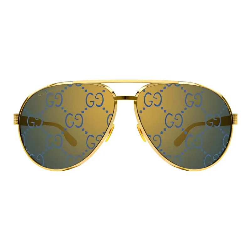 GUCCI Gg Aviator Frame Sunglasses-2