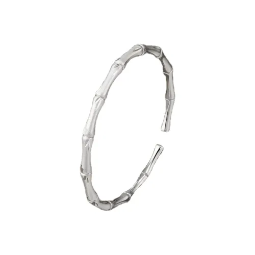 Old Qingyun Silver Building 999 Fine Silver Bangles Women's