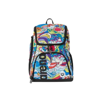 Arena Waterproof Fabric Backpack Unisex Multicolor