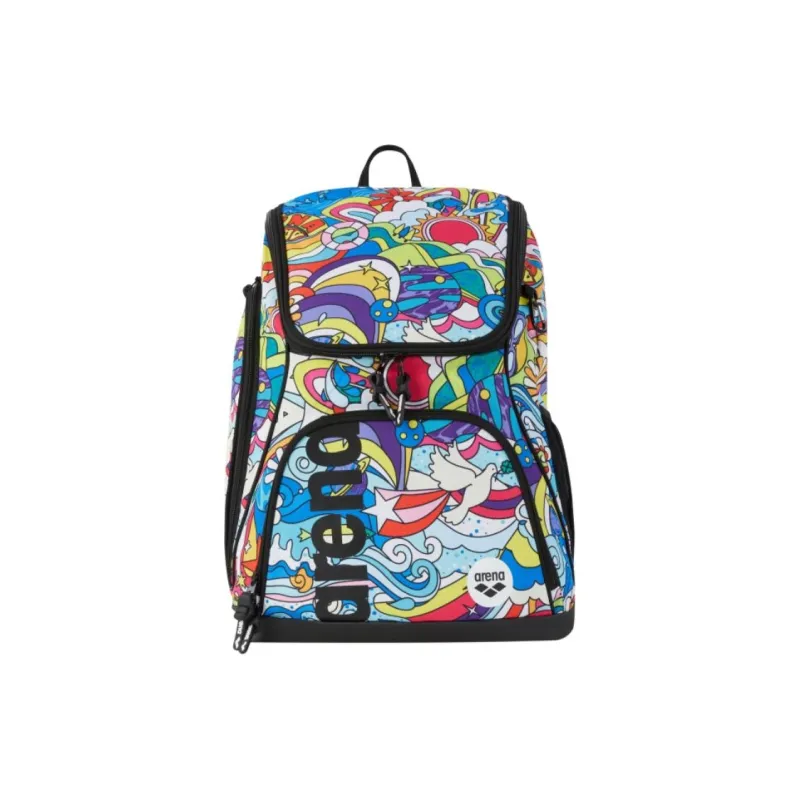 Arena Waterproof Fabric Backpack Unisex Multicolor-0