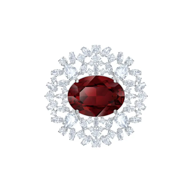 Swarovski Louison Brooches Women's Crimson-1