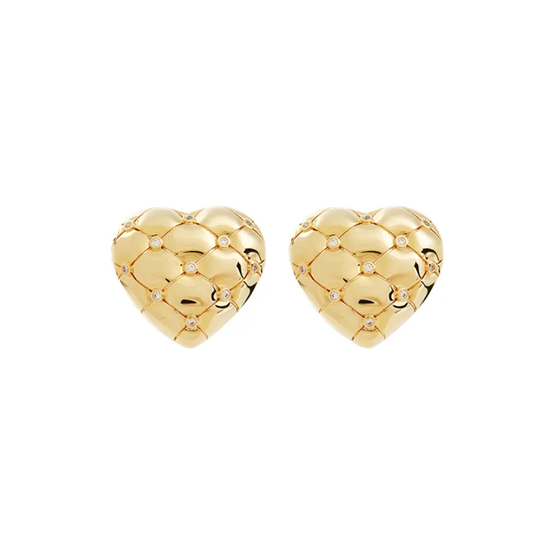 LES NEREIDES Gold Plated Clip On Earrings Women's Gold-1