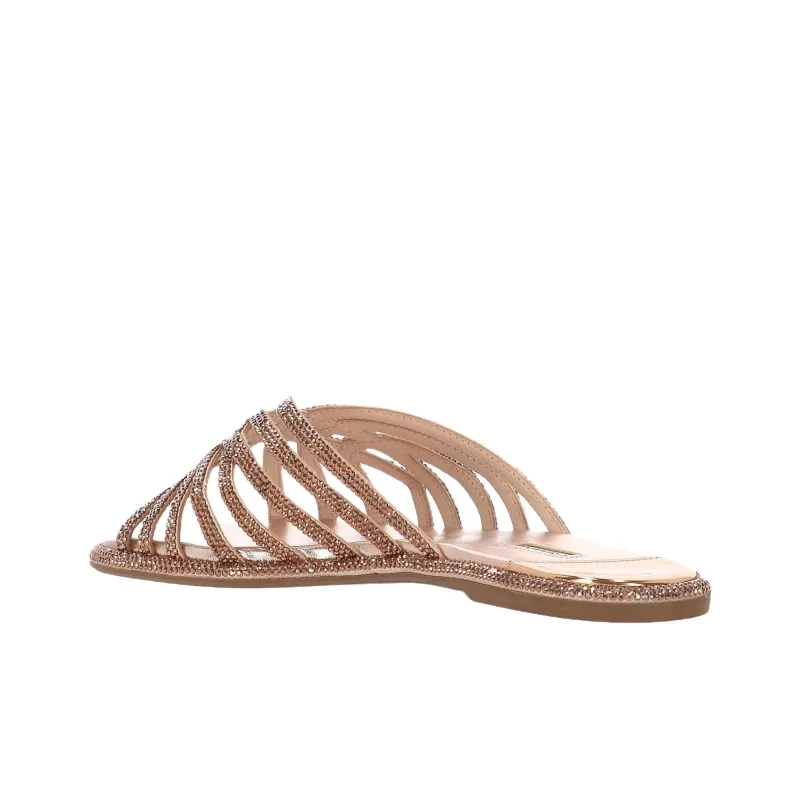 Le Silla Slide Slippers Women's Gold-3