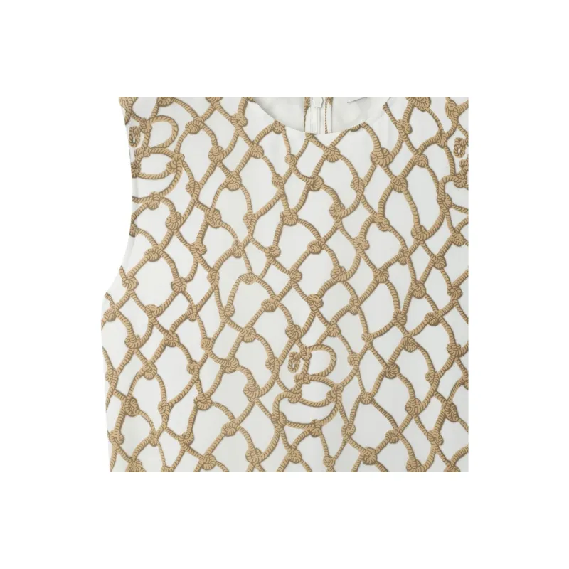 Burberry Knot pattern Dress-4