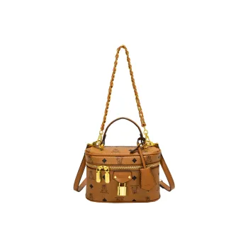 BLAKE FLEETO PU Handbag Regular Women's Brown/Pink