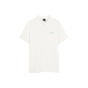Skechers Polo Shirt Men's Marshmallow White