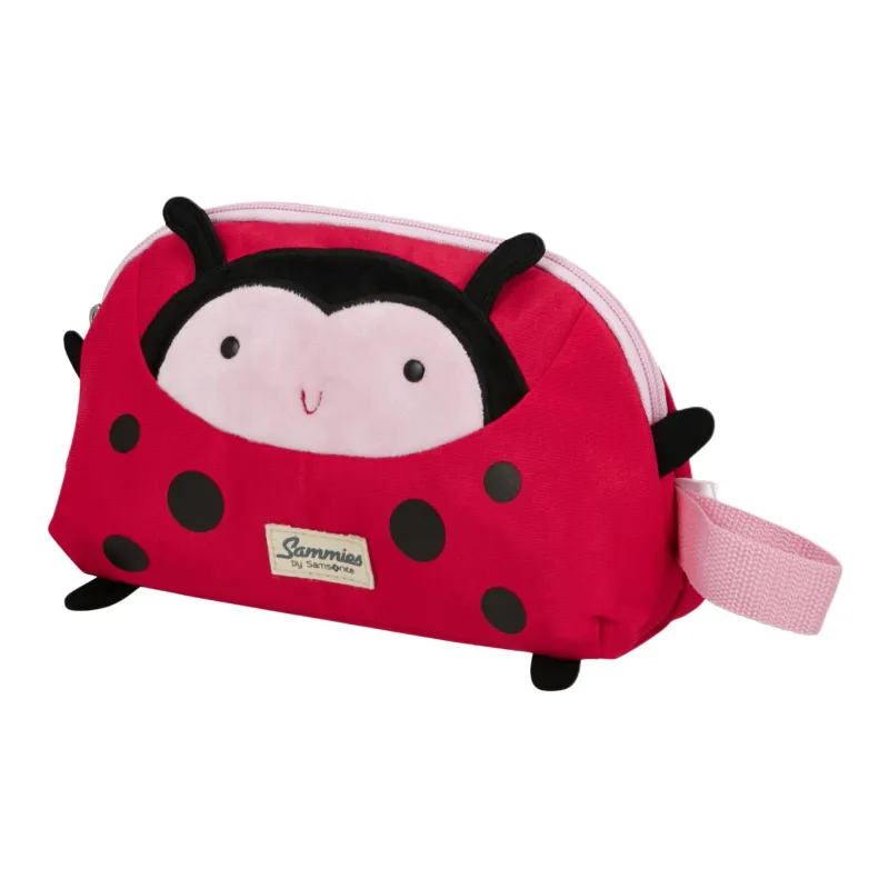 SAMSONITE Polyester Toiletry Bag Small Size Unisex Red-1