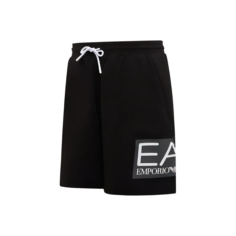 EMPORIO ARMANI EA7 SS24 Casual Shorts Men's Black-2