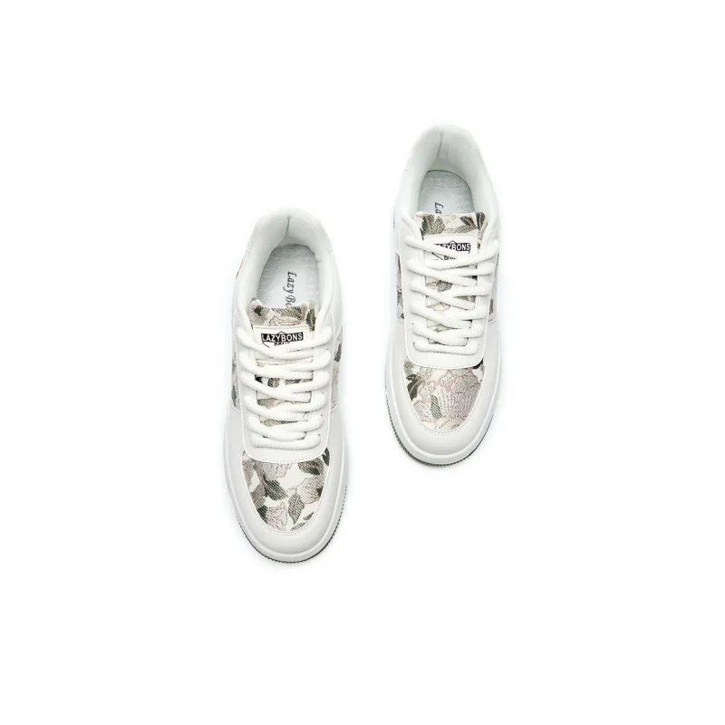 LAZY BONS Slip Resistant, Abrasion Resistant, Breathable, Height Increasing Low Top Skateboard Shoes Unisex-5