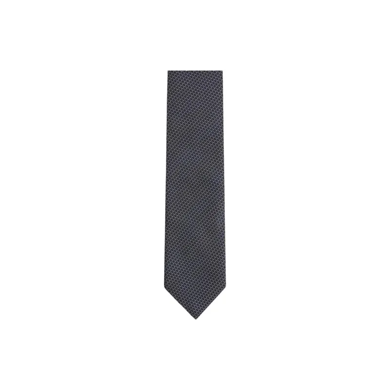Ermenegildo Zegna Geometric pattern Tie-0