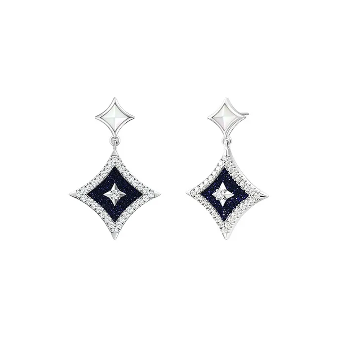 Lola Rose Natural Aventurine Stud Earrings Women's-3